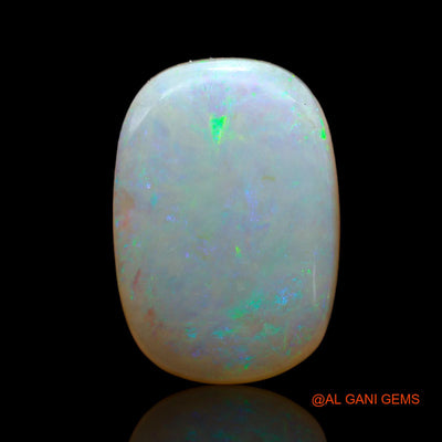 7.00 Cts Unheated Australian Fire Opal Loose Gemstone Oval Cabochon Natural 19x13x4 mm AB-468