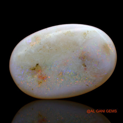 8.00 Cts Natural Australian Fire Opal Oval Cabochon Loose Gemstone For Jewelry 20x13x4 mm AB-469