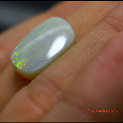 11.00 Cts Unheated Australian Fire Opal Loose Gemstone Fancy Cabochon Natural 20x12x5 mm AB-470