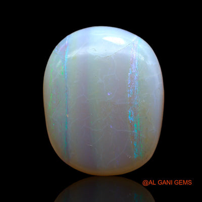 10.00 Cts Natural Australian Fire Opal Loose Gemstone Oval Cabochon 18x14x5 mm AB-471