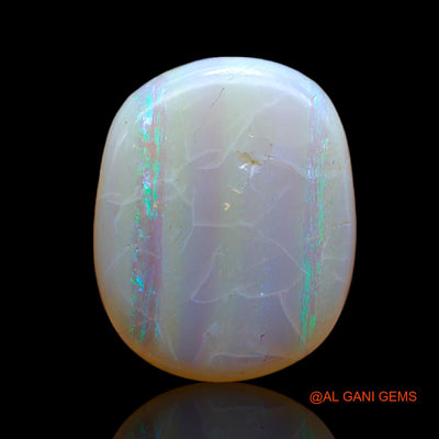 10.00 Cts Natural Australian Fire Opal Loose Gemstone Oval Cabochon 18x14x5 mm AB-471