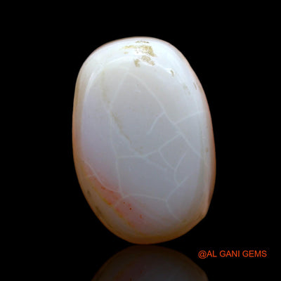 12.00 Cts Natural Australian Fire Opal Loose Gemstone Oval Cabochon 18x12x7 mm AB-475