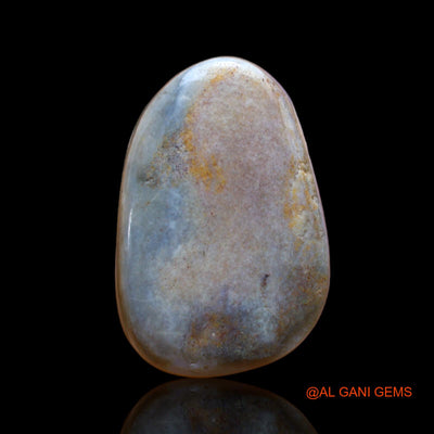 6.00 Cts Natural Australian Fire Opal Loose Gemstone Fancy Cabochon 19x13x3 mm AB-478