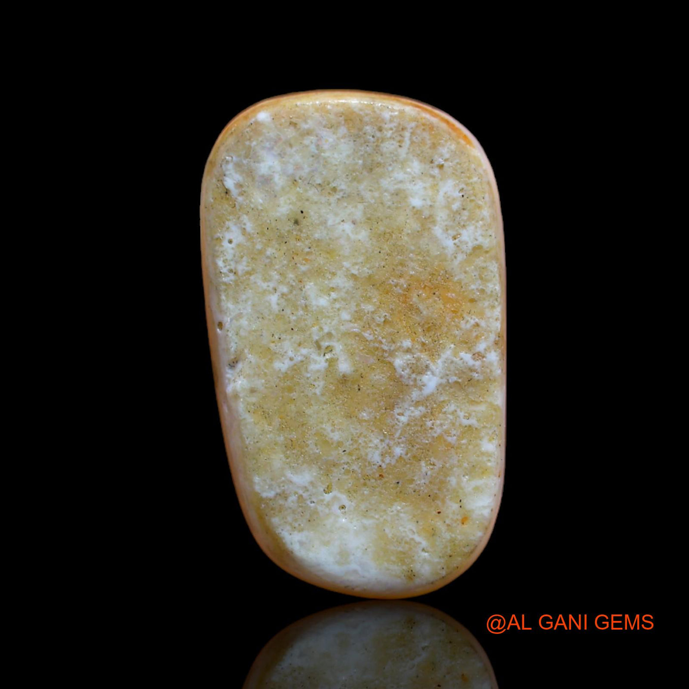 Natural Untreated Fire Opal Loose Gemstone Fancy Cabochon From Australia 7.00 Cts 19x12x4 mm AB-479