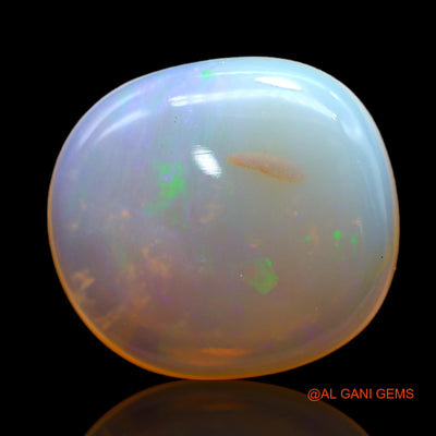 9.00 Cts Natural Australian Fire Opal Loose Gemstone Oval Cabochon 17x15x5 mm AB-480