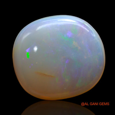 9.00 Cts Natural Australian Fire Opal Loose Gemstone Oval Cabochon 17x15x5 mm AB-480