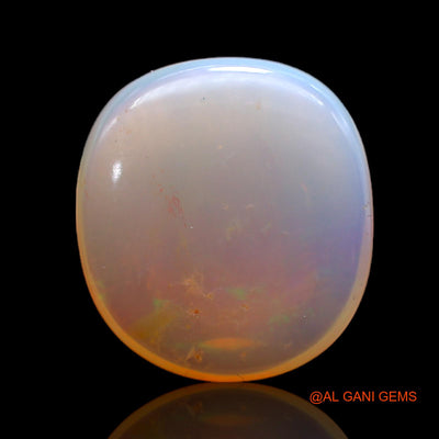 9.00 Cts Natural Australian Fire Opal Loose Gemstone Oval Cabochon 17x15x5 mm AB-480