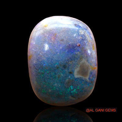 10.00 Cts Natural Australian Fire Opal Oval Cabochon Loose Gemstone For Jewelry 17x13x7 mm AB-481