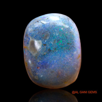 10.00 Cts Natural Australian Fire Opal Oval Cabochon Loose Gemstone For Jewelry 17x13x7 mm AB-481