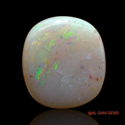 10.00 Cts Natural Australian Fire Opal Loose Gemstone Oval Cabochon 16x14x6 mm AB-484