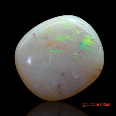 10.00 Cts Natural Australian Fire Opal Loose Gemstone Oval Cabochon 16x14x6 mm AB-484