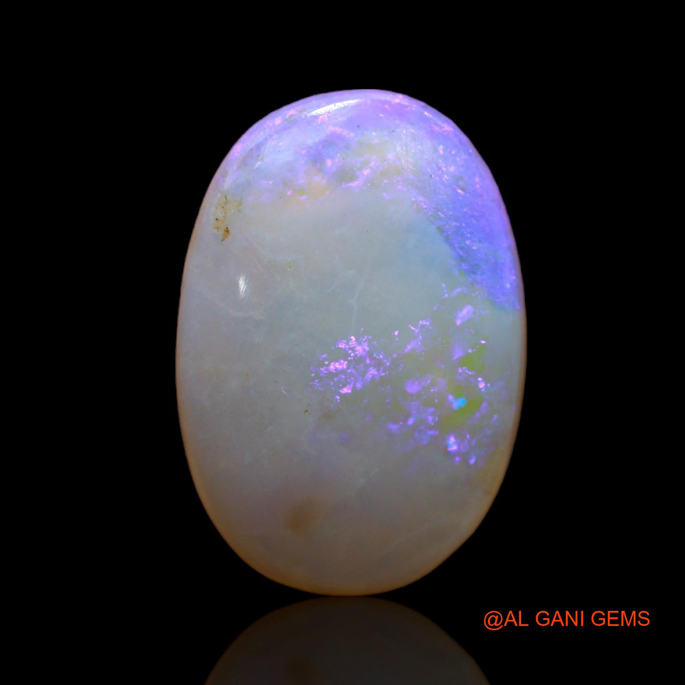 Natural Fire Opal Gemstone 6.00 Cts Loose Oval Cabochon From Australia 18x12x5 mm AB-488