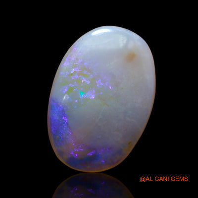 Natural Fire Opal Gemstone 6.00 Cts Loose Oval Cabochon From Australia 18x12x5 mm AB-488