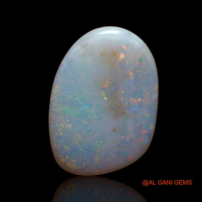 8.65 Cts Natural Australian Fire Opal Loose Gemstone Fancy Cabochon 20x14x4 mm AB-48