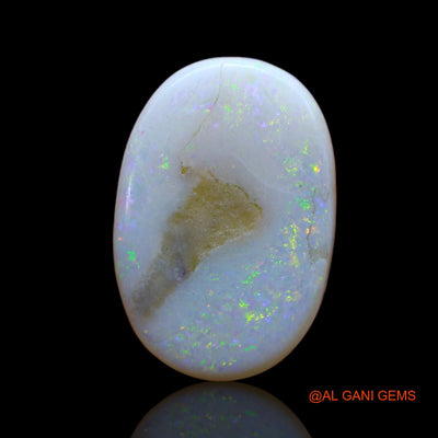 4.00 Cts Natural Australian Fire Opal Loose Gemstone Oval Cabochon 18x12x2 mm AB-490