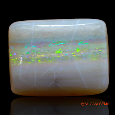 9.00 Cts Natural Australian Fire Opal Loose Gemstone Square Cabochon 14x11x6 mm AB-497