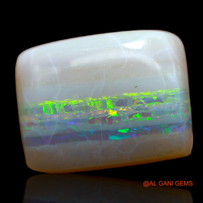 9.00 Cts Natural Australian Fire Opal Loose Gemstone Square Cabochon 14x11x6 mm AB-497