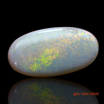 8.00 Cts Natural Australian Fire Opal Loose Gemstone Oval Cabochon 19x10x5 mm AB-498
