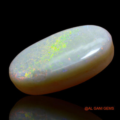 8.00 Cts Natural Australian Fire Opal Loose Gemstone Oval Cabochon 19x10x5 mm AB-498
