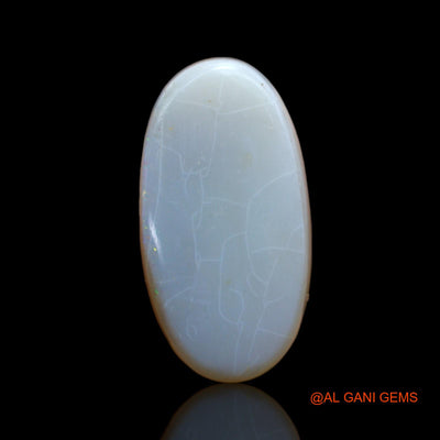 8.00 Cts Natural Australian Fire Opal Loose Gemstone Oval Cabochon 19x10x5 mm AB-498