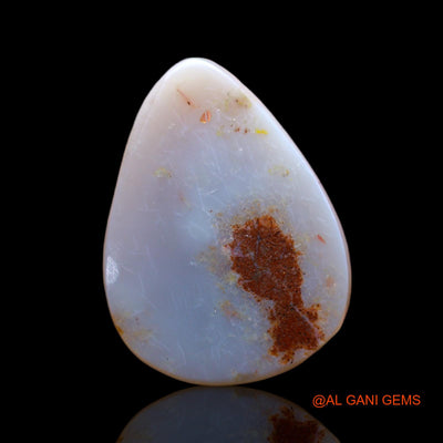 4.00 Cts Unheated Australian Fire Opal Loose Gemstone Pear Cabochon Natural 17x13x3 mm AB-499