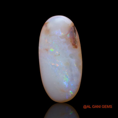 Natural Untreated Fire Opal Loose Gemstone Oval Cabochon From Australia 5.00 Cts 21x10x4 mm AB-501