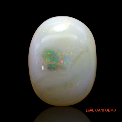 Natural Untreated Fire Opal Loose Gemstone Oval Cabochon From Australia 9.00 Cts 17x13x5 mm AB-504