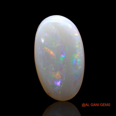 4.00 Cts Natural Australian Fire Opal Loose Gemstone Oval Cabochon 18x10x4 mm AB-505