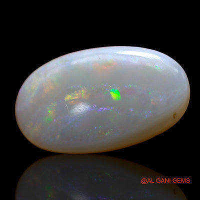 4.00 Cts Natural Australian Fire Opal Loose Gemstone Oval Cabochon 18x10x4 mm AB-505