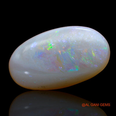 4.00 Cts Natural Australian Fire Opal Loose Gemstone Oval Cabochon 18x10x4 mm AB-505