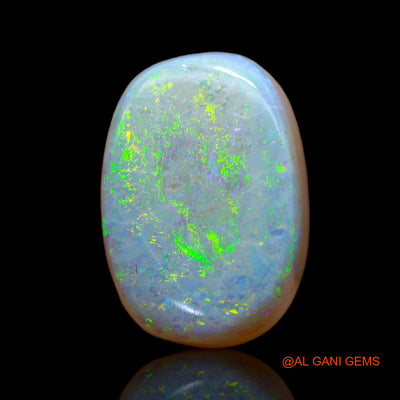 9.00 Cts Natural Australian Fire Opal Loose Gemstone Oval Cabochon 16x11x6 mm AB-506