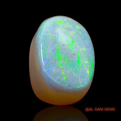 9.00 Cts Natural Australian Fire Opal Loose Gemstone Oval Cabochon 16x11x6 mm AB-506