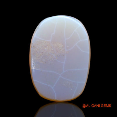 9.00 Cts Natural Australian Fire Opal Loose Gemstone Oval Cabochon 16x11x6 mm AB-506