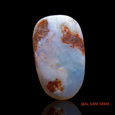 5.00 Cts Natural Australian Fire Opal Loose Gemstone Oval Cabochon 18x10x4 mm AB-508