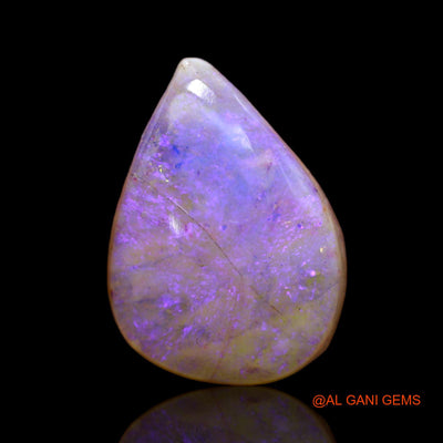 6.00 Cts Natural Australian Fire Opal Loose Gemstone Fancy Cabochon 17x12x5 mm AB-509