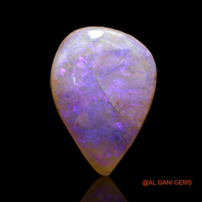 6.00 Cts Natural Australian Fire Opal Loose Gemstone Fancy Cabochon 17x12x5 mm AB-509