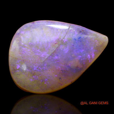 6.00 Cts Natural Australian Fire Opal Loose Gemstone Fancy Cabochon 17x12x5 mm AB-509
