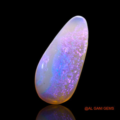 3.60 Cts Natural Australian Fire Opal Loose Gemstone Fancy Cabochon 21x9x3 mm AB-511