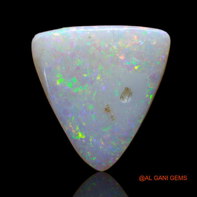 2.40 Cts Natural Australian Fire Opal Loose Gemstone Trillion Cabochon 14x14x2 mm AB-515
