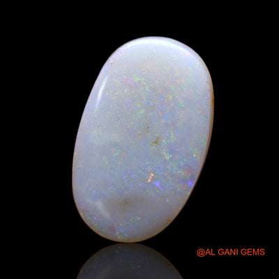 4.00 Cts Unheated Australian Fire Opal Loose Gemstone Oval Cabochon Natural 17x11x3 mm AB-518