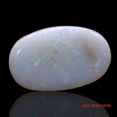 4.00 Cts Unheated Australian Fire Opal Loose Gemstone Oval Cabochon Natural 17x11x3 mm AB-518