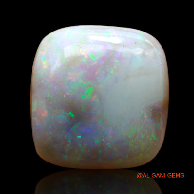 7.00 Cts Natural Australian Fire Opal Loose Gemstone Square Cabochon 13x13x5 mm AB-519