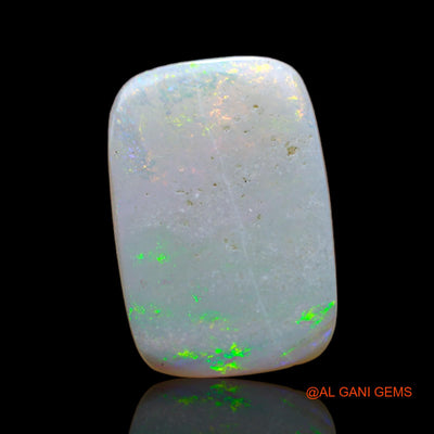 2.60 Cts Natural Australian Fire Opal Loose Gemstone Oval Cabochon 17x11x1 mm AB-521