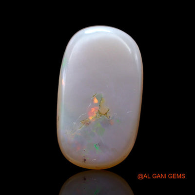 6.00 Cts Natural Australian Fire Opal Loose Gemstone Oval Cabochon 18x10x4 mm AB-523