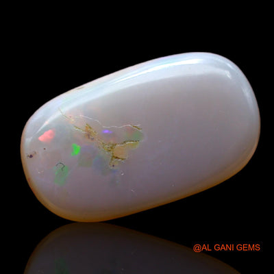 6.00 Cts Natural Australian Fire Opal Loose Gemstone Oval Cabochon 18x10x4 mm AB-523