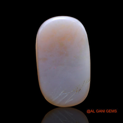 6.00 Cts Natural Australian Fire Opal Loose Gemstone Oval Cabochon 18x10x4 mm AB-523
