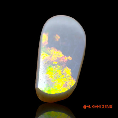 Natural Untreated Fire Opal Loose Gemstone Fancy Cabochon From Australia 5.00 Cts 20x9x3 mm AB-524