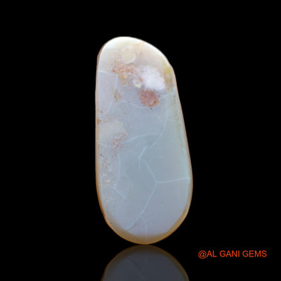 Natural Untreated Fire Opal Loose Gemstone Fancy Cabochon From Australia 5.00 Cts 20x9x3 mm AB-524