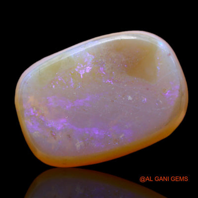 9.00 Cts Natural Australian Fire Opal Loose Gemstone Oval Cabochon 16x11x7 mm AB-527