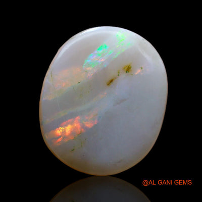 5.00 Cts Natural Australian Fire Opal Oval Cabochon Loose Gemstone For Jewelry 15x12x3 mm AB-530